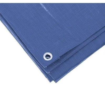 Produktbild von Benson Abdeckplane - blau - 10 x 12 m - Befestigungsosen