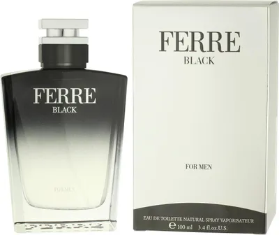 Obrázok produktu pre Gianfranco Ferré Ferré Black toaletná voda v spreji 100 ml