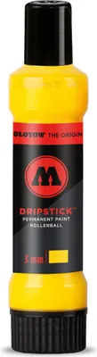 Produktbild von Molotow Dripstick Rollerball PP 3 mm 30 ml, zinkgelb, Squeeze Bottle