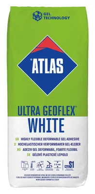 Produktbild von ATLAS ULTRA GEOFLEX WHITE - Gelkleber für Fliesenarbeiten
