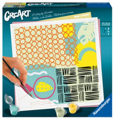Obrázok produktu pre Ravensburger 23639, Obrazy v balení, Chlapec / dievča, Súprava farieb s číslami