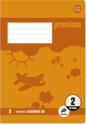 Obrázek produktu pro 20x Staufen® 734010602 Zápisník PREMIUM LIN 2 A4 32 listů 90 g/m2 PREMIUM LIN iert