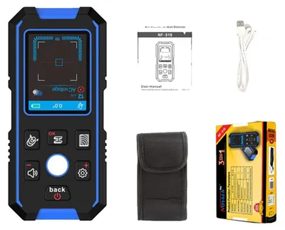 Image de Détecteur de métaux, plusieurs modes de détection, sensibilité réglable, NF-518