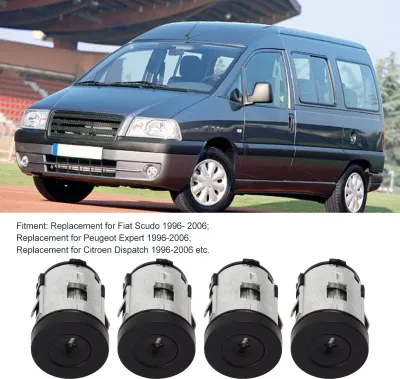 Zdjęcie produktu dla Zestaw cylindrów zamków drzwi samochodowych z kluczami 9926.Q7 Zamiennik do Peugeot Expert 1996–2006