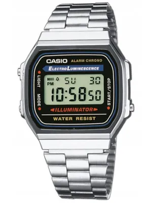 Obrázok produktu pre Zegarek CASIO Vintage A168WA-1WCR + BOX