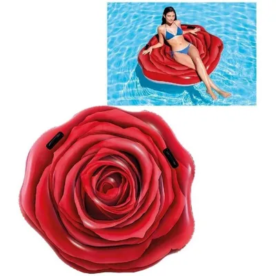 Produktbild von INTEX Luftmatratze 137 x 132 cm Rose, aufblasbar