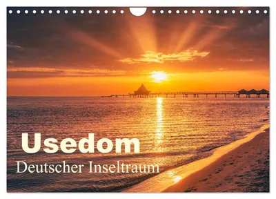 Produktbild von Usedom - Deutscher Inseltraum (Wandkalender 2027 DIN A4 quer), CALVENDO Monatskalender