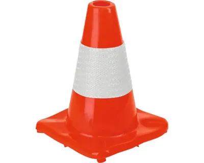 Obrázek produktu pro Walteco PE Kužel červenobílý, výška 320 mm, plast