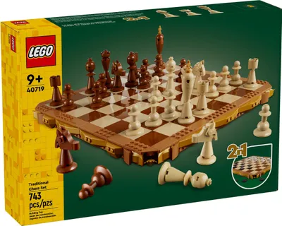 Produktbild von LEGO® Traditionelles Schachspiel - 40719 NEU! Teile 1204x