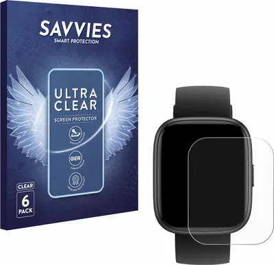 Produktbild von 6x Für Cillso IDW26 1.83" Schutzfolie Savvies Displayschutz Display Schutz Folie Klar Transparent