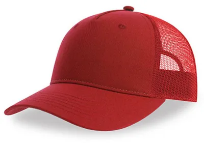 Image de Atlantis ZIOC | Zion Cap Casquette Trucker Matériau mesh recyclé - Couleur : Red/Red - Taille : One Size