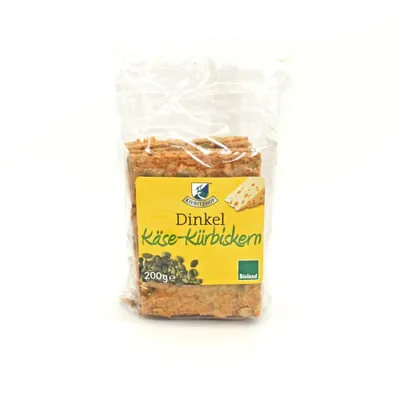 Produktbild von Dinkelknäcke - Käse Kürbiskern 200g