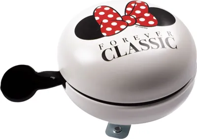 Produktbild von Disney 2-Klang Fahrrad Glocke Minnie Mouse Forever Classic, XXL Ø 80mm
