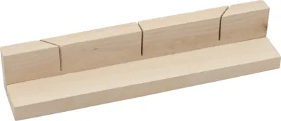 Immagine prodotto di Piccola scatola per tagli obliqui, in legno, per tagli obliqui precisi