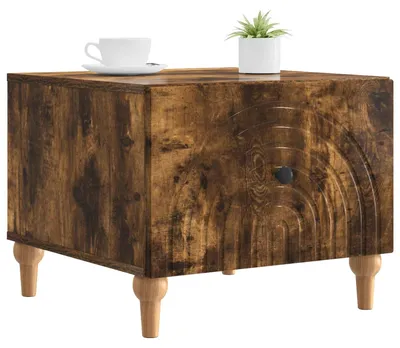 Immagine prodotto di Tavolino da salotto vidaXL in rovere affumicato 49 x 50 x 40 cm in materiale derivato dal legno