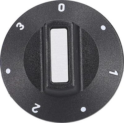 Produktbild von Knebel Drehknopf Wahlschalter Backofenwahlschalter Backofenschalter für Siebentaktschalter 00.00524.051 Backofen Herd Ofen