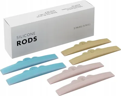 Produktbild von Silikonrollen für Wimpernlifting Nanolash 3 Paare - Silikonpads für Wimpernlifting