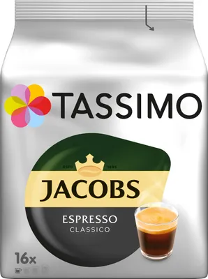 Produktbild von Tassimo Jacobs  Espresso Classico | 16 T Discs, Kaffeekapseln