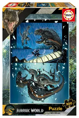 Immagine prodotto di EDUCA Puzzle Jurassic World, 300 pezzi