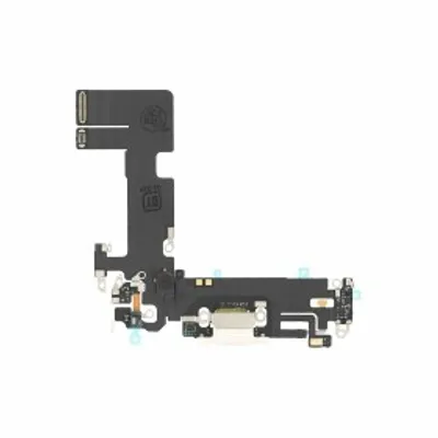 Produktbild von Ladebuchse für iPhone 13 Weiß Lightning Flexkabel Dock Connector Ersatz
