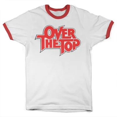 Obrázek produktu pro Tričko s logem Over The Top - XX-Large - WhiteRed