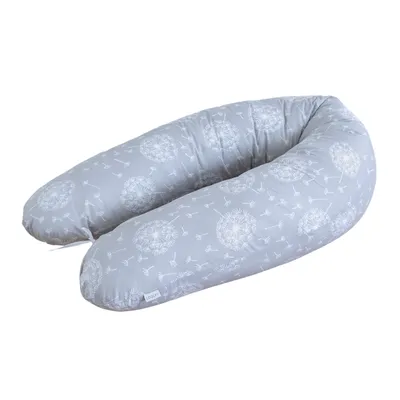 Produktbild von 100% Baumwolle Stillkissen Pustelblume  170 cm M/L Kissen Seitenschläferkissen Schwangerschaftskissen Bezug Relaxkissen Schlafen Schwanger LOOLAY®
