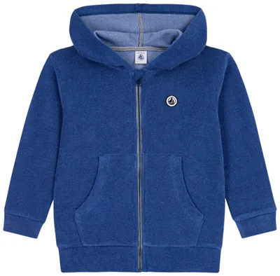 Produktbild von Sweatshirt mit Reißverschluss für Kinder aus Baumwolle