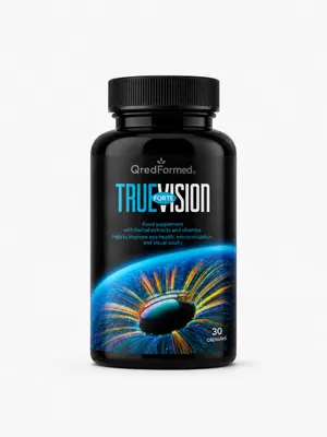 Obrázok produktu pre TRUEVISION – Denná podpora zdravia očí, vitality a vstrebávania živín – 30 kapsúl, Obrázok generovaný UI