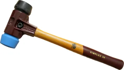 Produktbild von Simplex-Schonhammer Ø 30 mm Gummikomposition / TPE-Soft
