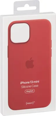 Produktbild von Apple iPhone 13 mini Silicone Case, MagSafe  (PRODUCT)RED