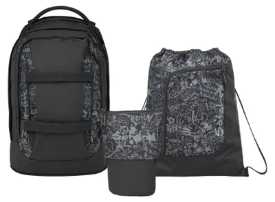 Produktbild von Satch Pack Street Ink Schulrucksack Set 3tlg.