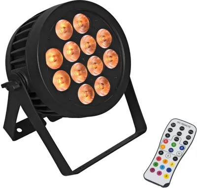 Produktbild von EUROLITE LED IP PAR 12x8W QCL Spot