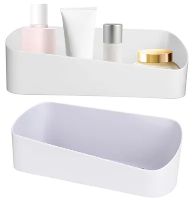 Image de Solidchoice - Étagère de douche sans perçage, organisateur de salle de bain adhésif