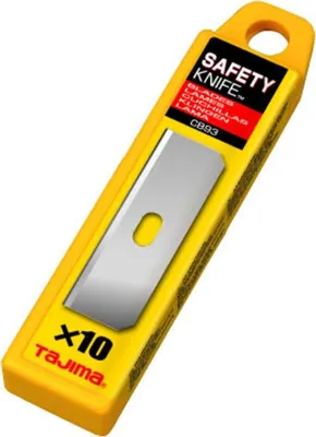 Image de Tajima Ersatzklinge CB93H für Sicherheitsmesser LC959 56 mm x 18 mm 10 Stück