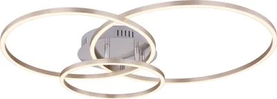 Produktbild von Globo Lighting Deckenleuchte Metall Nickel matt, LED