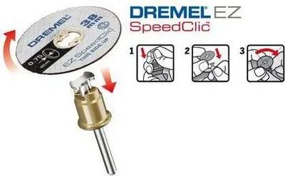 Obrázek produktu pro Dremel SC409, Řezací kotouč, Kov, 35000 ot/min, 3,8 cm, 0,75 mm, 5 kusů