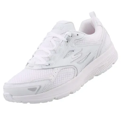 Produktbild von Skechers Damen Schnürschuhe Sportlich Gummisohle weiß