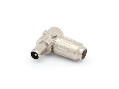 Produktbild von KOAXIALWINKELSTECKER 9,5 mm/2,3 mm - METALL
