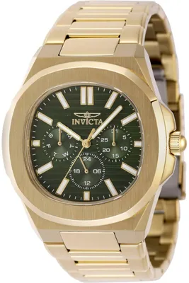 Immagine prodotto di Invicta Speedway 48523 Orologio da Uomo - Movimento al Quarzo - Acciaio Inossidabile con Quadrante Verde - 41 mm