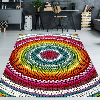 Zdjęcie produktu dla Dywan „Tęcza” – kolorowy, wymiary: 200 x 290 cm