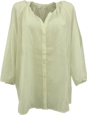 Produktbild von 31902 Opus, Filna,  Damen Bluse Hemd Shirt Tunika, Jersey, white, 44