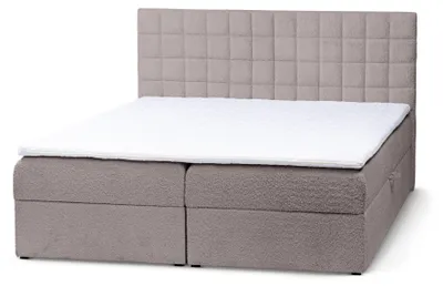Produktbild von Boxspringbett mit Stauraum Laky Lehmbeige 180 × 200 cm