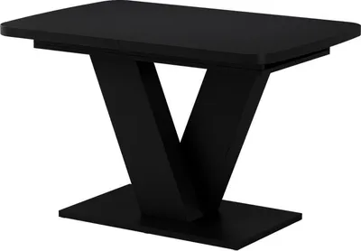 Produktbild von Esstisch Vicco Fenaro Schwarz 120 x 80 cm ausziehbar, Model 58000
