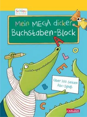 Obrázok produktu pre Schlau für die Schule: Mein MEGA dicker Buchstaben-Block