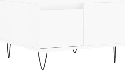 Obrázek produktu pro vidaXL Konferenční stolek bílý 55x55x36,5 cm Materiál dřevo