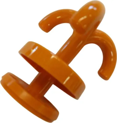 Obrázek produktu pro 25 stropních háčků, trojitá oranžová