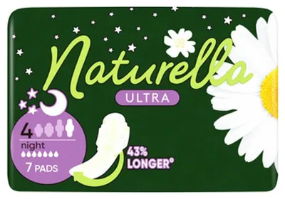 Zdjęcie produktu dla Podpaski Naturella Ultra Night 7 Sztuk
