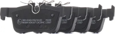 Produktbild von A.B.S. 35030 Bremsbeläge Satz Hinten für BMW 1 Schrägheck (F40) X1 (F48) 2 Active Tourer (F45) 2 Gran Tourer (F46) für MINI Schrägheck (F56)