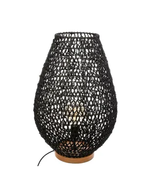 Zdjęcie produktu dla Lampa stołowa Etel 55cm CZARNA