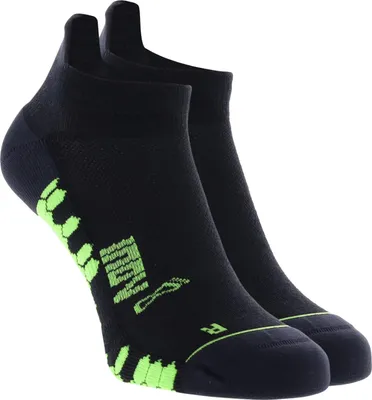 Produktbild von Inov-8 Trailfly Ultra Low Sock 001004-BKGN-01, Sportsokken, Uni, Schwarz, Größe: 36-40